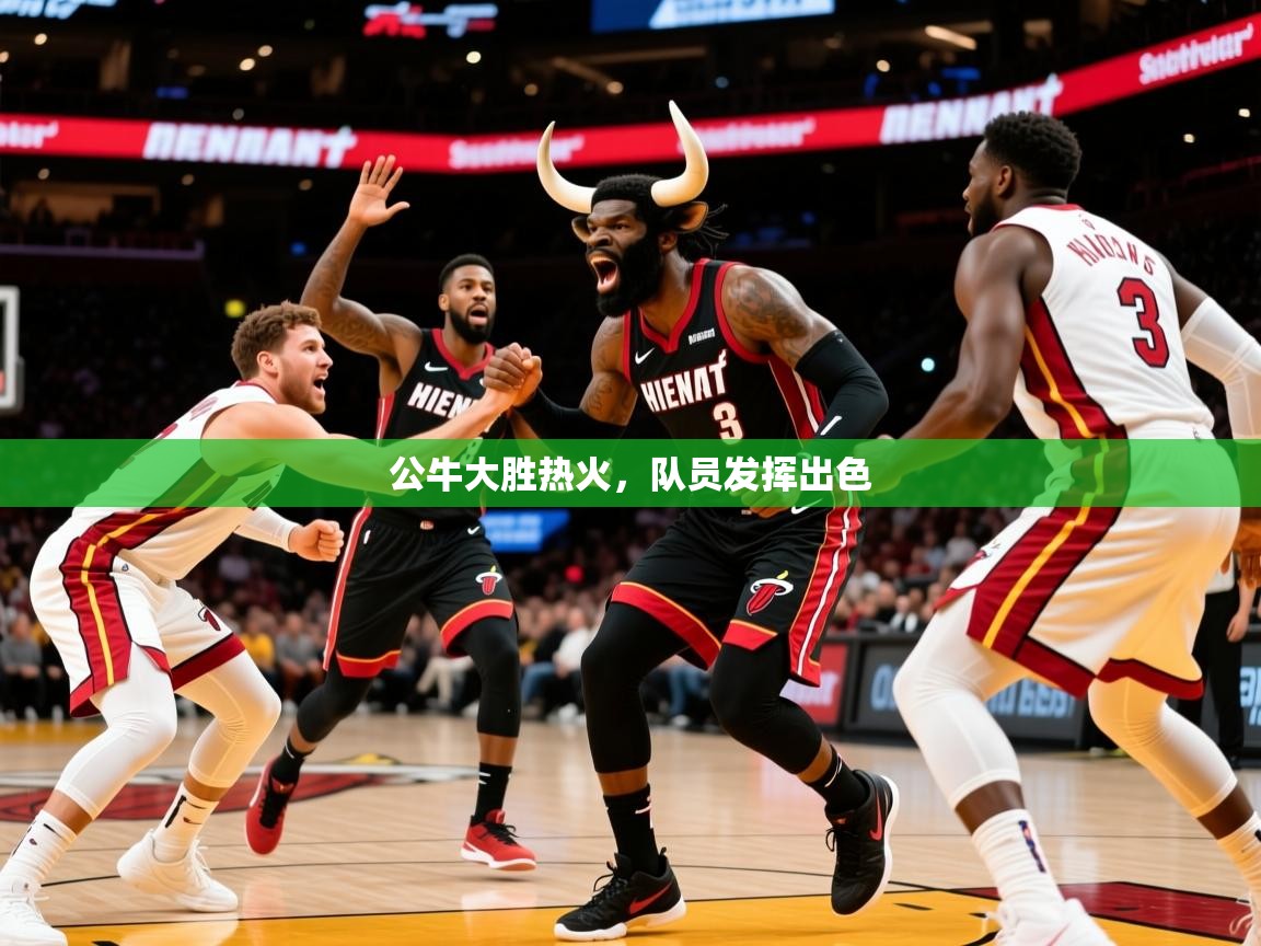 公牛大胜热火，队员发挥出色  第3张