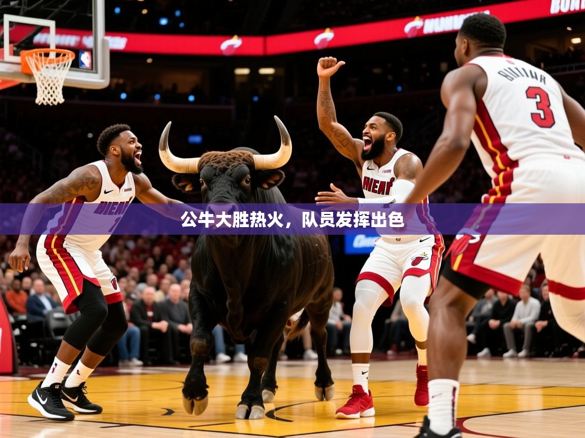公牛大胜热火，队员发挥出色  第4张