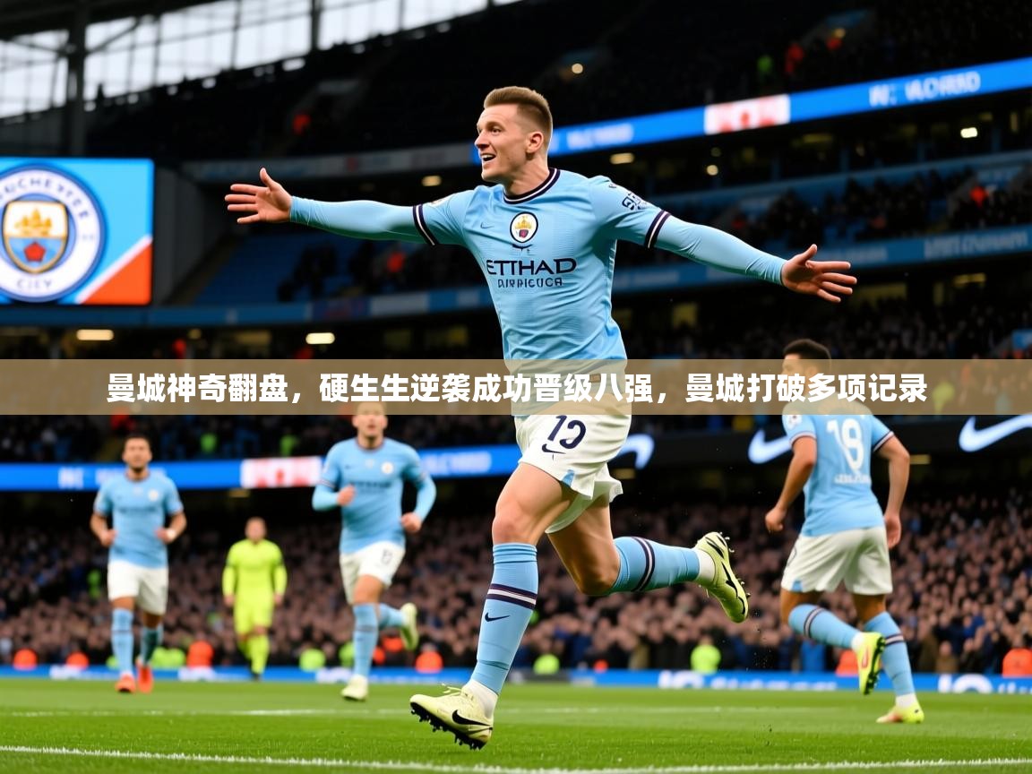 曼城神奇翻盘,硬生生逆袭成功晋级八强,曼城打破多项记录 第1张