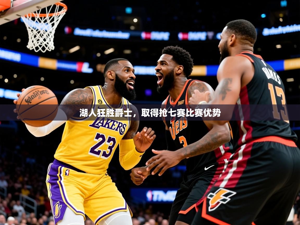 湖人狂胜爵士，取得抢七赛比赛优势  第4张