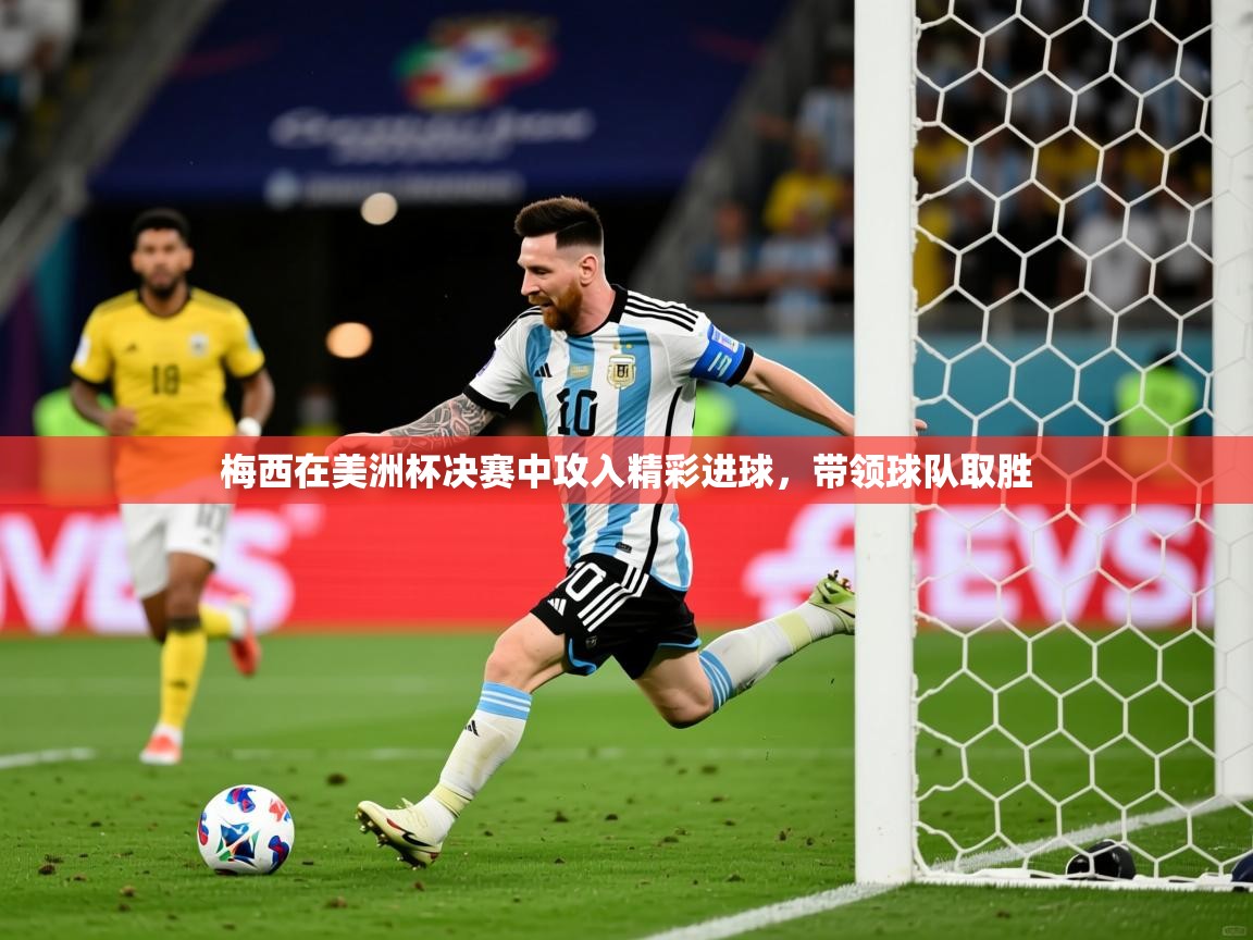 梅西在美洲杯决赛中攻入精彩进球,带领球队取胜 第3张